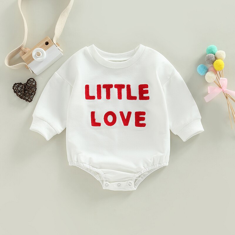 Little Love Sweatshirt Romper