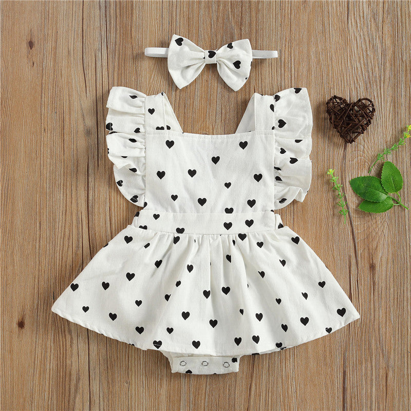 Summer Heart Romper | Toddler Romper | Rompers For Baby