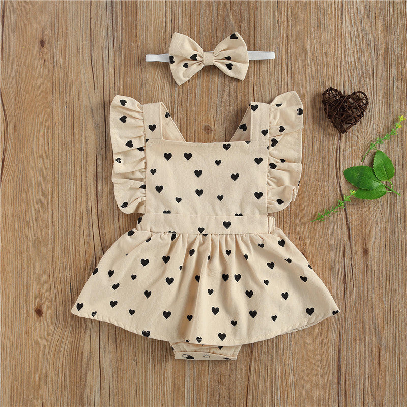 Summer Heart Romper | Toddler Romper | Rompers For Baby