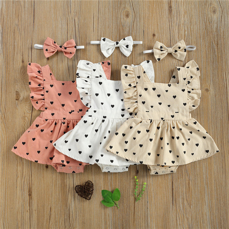 Summer Heart Romper | Toddler Romper | Rompers For Baby