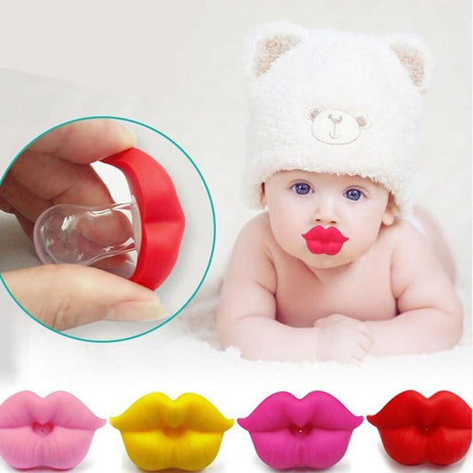 Silicone Lips Baby Pacifier | Toddlers Cute Pacifier | Funny Pacifier