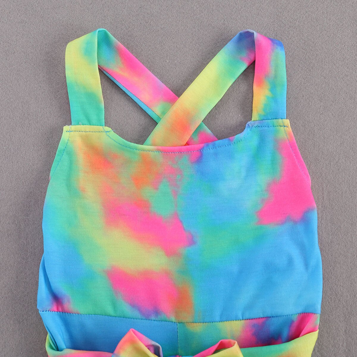 Tie Dye Baby Girl Romper | Sleeveless Jumpsuit | Summer Clothes