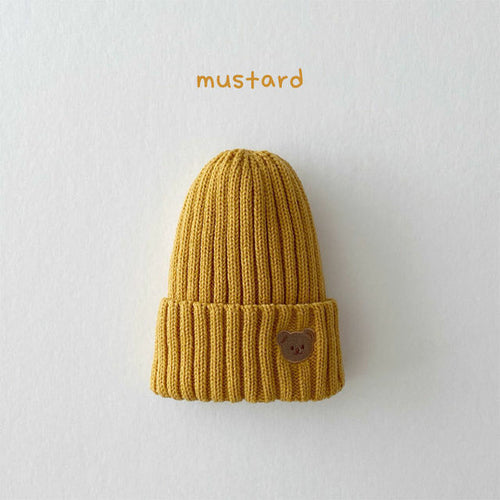 Bear Beanie | Knitted Hat | Knit Hat | Kids Boys Hat | Baby Hat | Cap