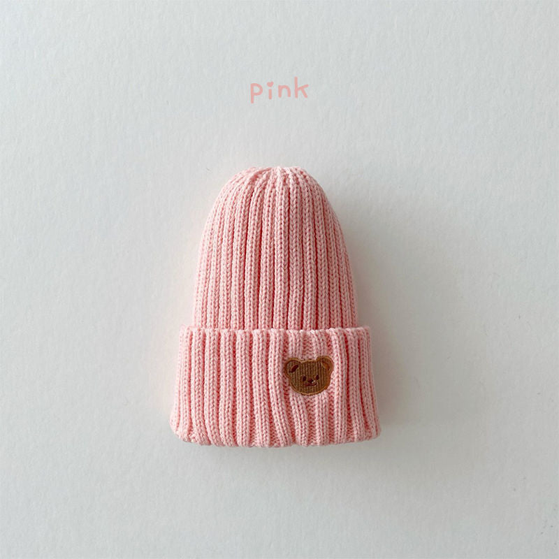 Bear Beanie | Knitted Hat | Knit Hat | Kids Boys Hat | Baby Hat | Cap