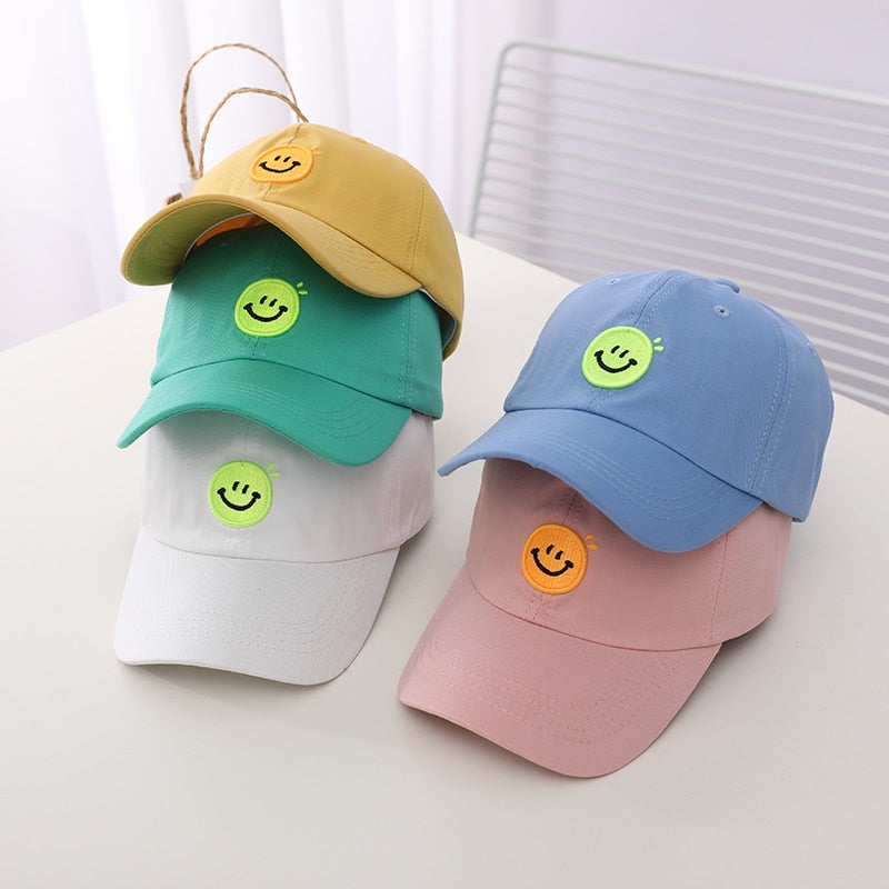 Smiley Face Baseball Hat Chile