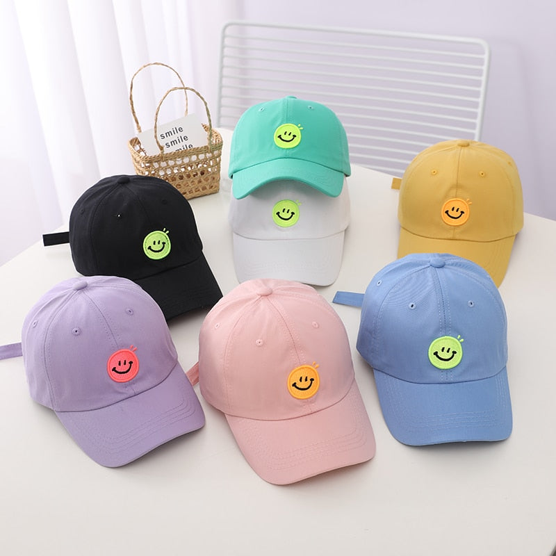 Smiley Face Baseball Hat Chile