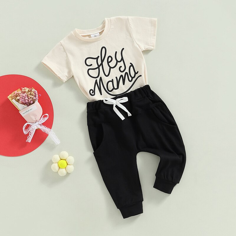 Hay Mama - Boys Summer Set | Baby Boy Short | T-Shirt | Tops