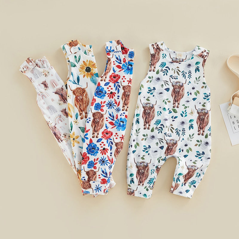 Ranch Babe Romper | Sleeveless Jumpsuit | Romper | Playsuit | Outfit