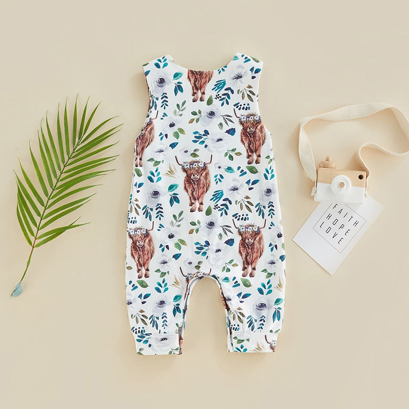 Ranch Babe Romper | Sleeveless Jumpsuit | Romper | Playsuit | Outfit
