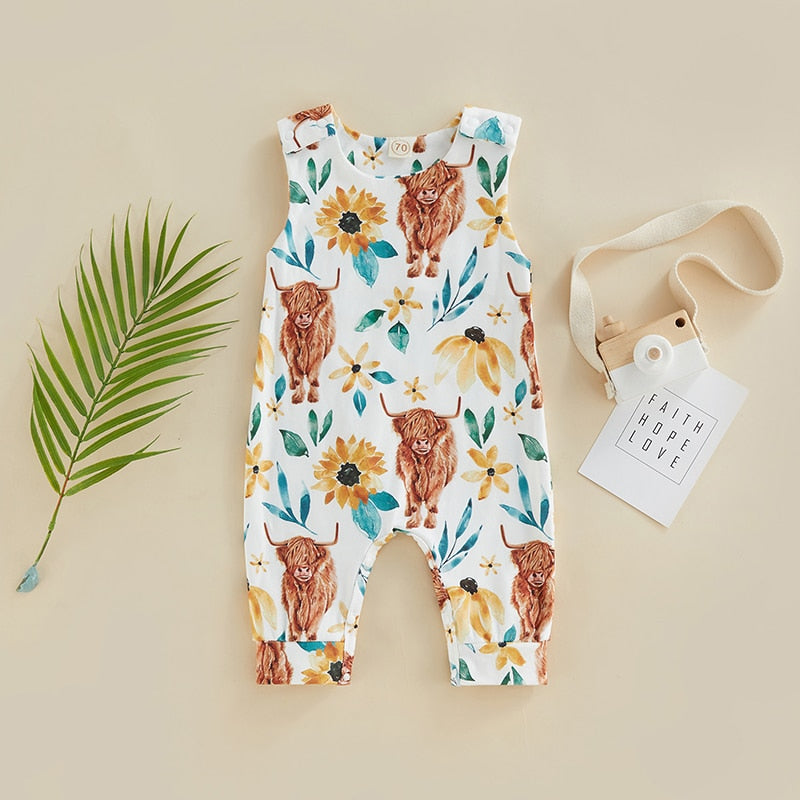 Ranch Babe Romper | Sleeveless Jumpsuit | Romper | Playsuit | Outfit