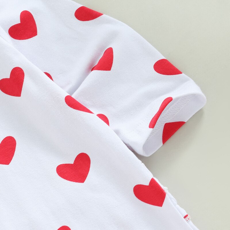 Heart Romper with Headband