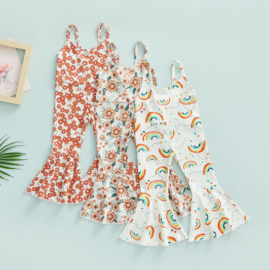 Flared Jumpsuit Kids | Fall Clothes | Romper | Overalls | Jumpsuit