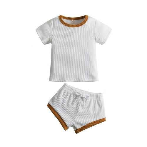 Cotton Casual Short Sleeve Set