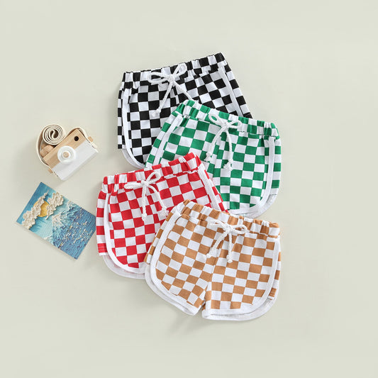 Girl Checkerboard Shorts | Pant | Shorts | Jogger | Short Pant