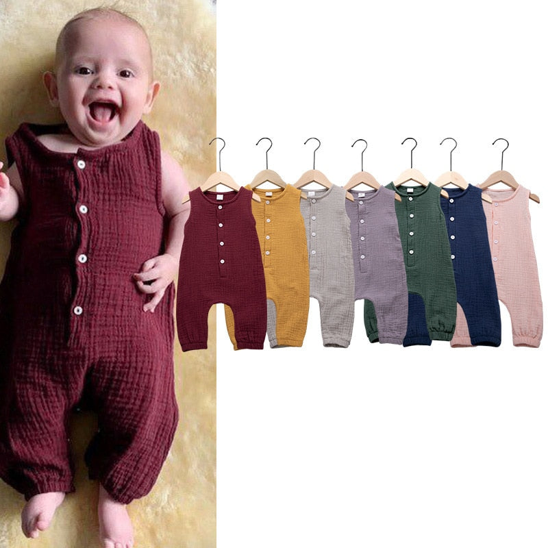 Muslin Linen Jumpsuits | Romper | Jumpsuit | Playsuit | Overalls
