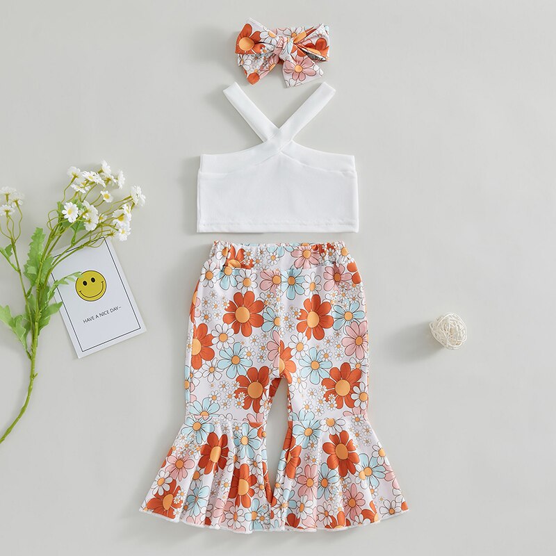 Retro Summer Camisole Stretch Set
