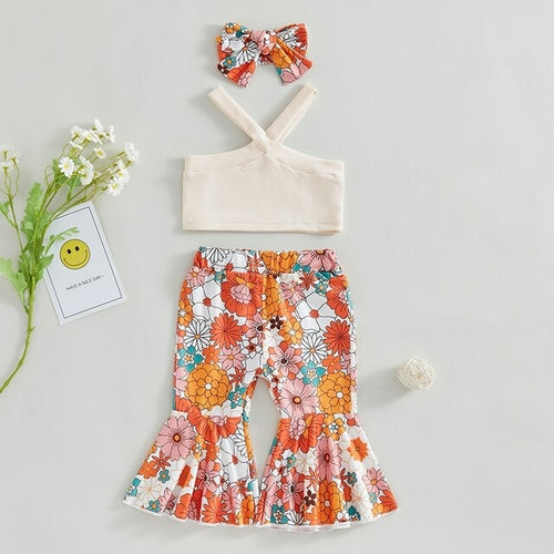 Retro Summer Camisole Stretch Set