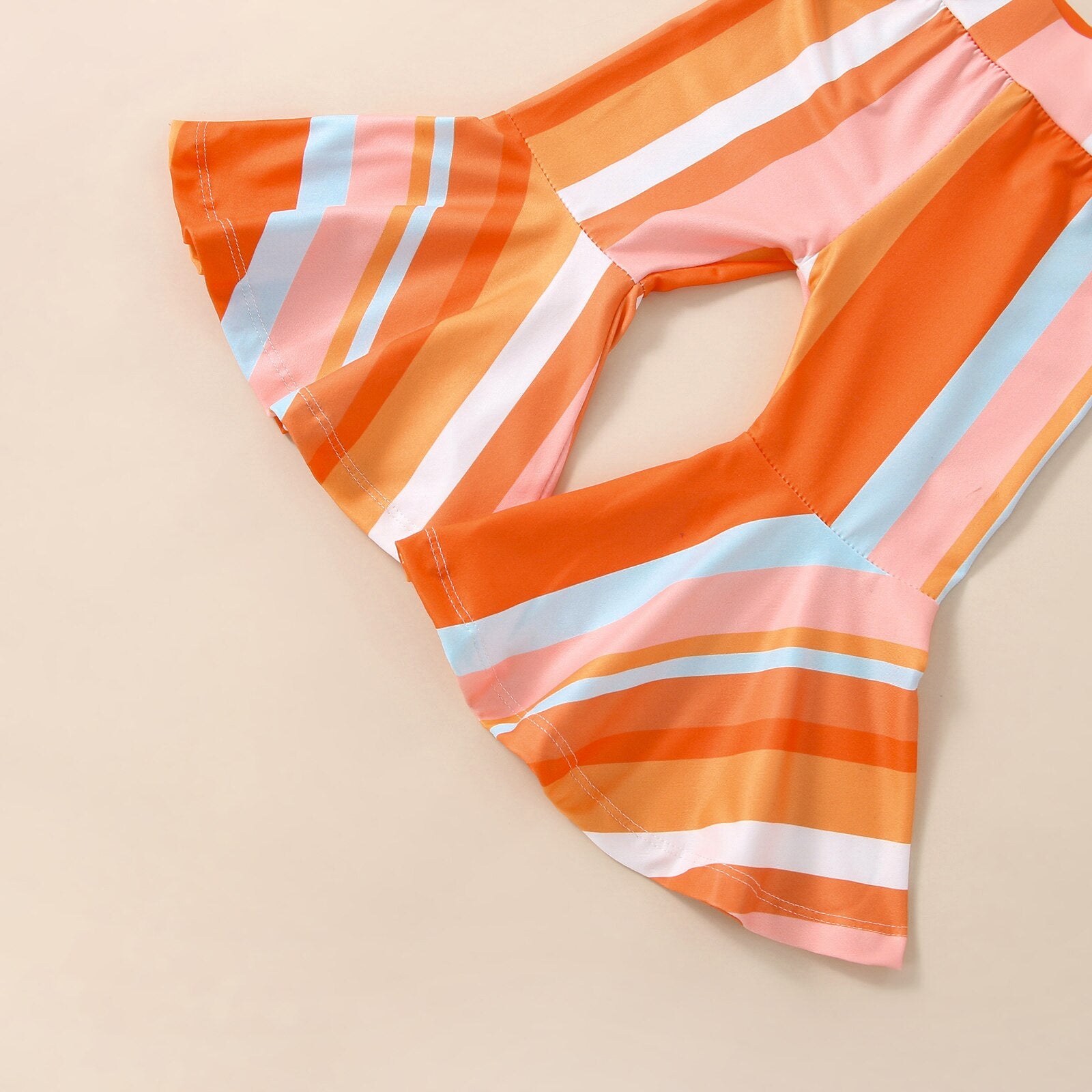 Toddler Halter Groovy Gal Set | Sleeveless T-Shirt | Tops | Pants