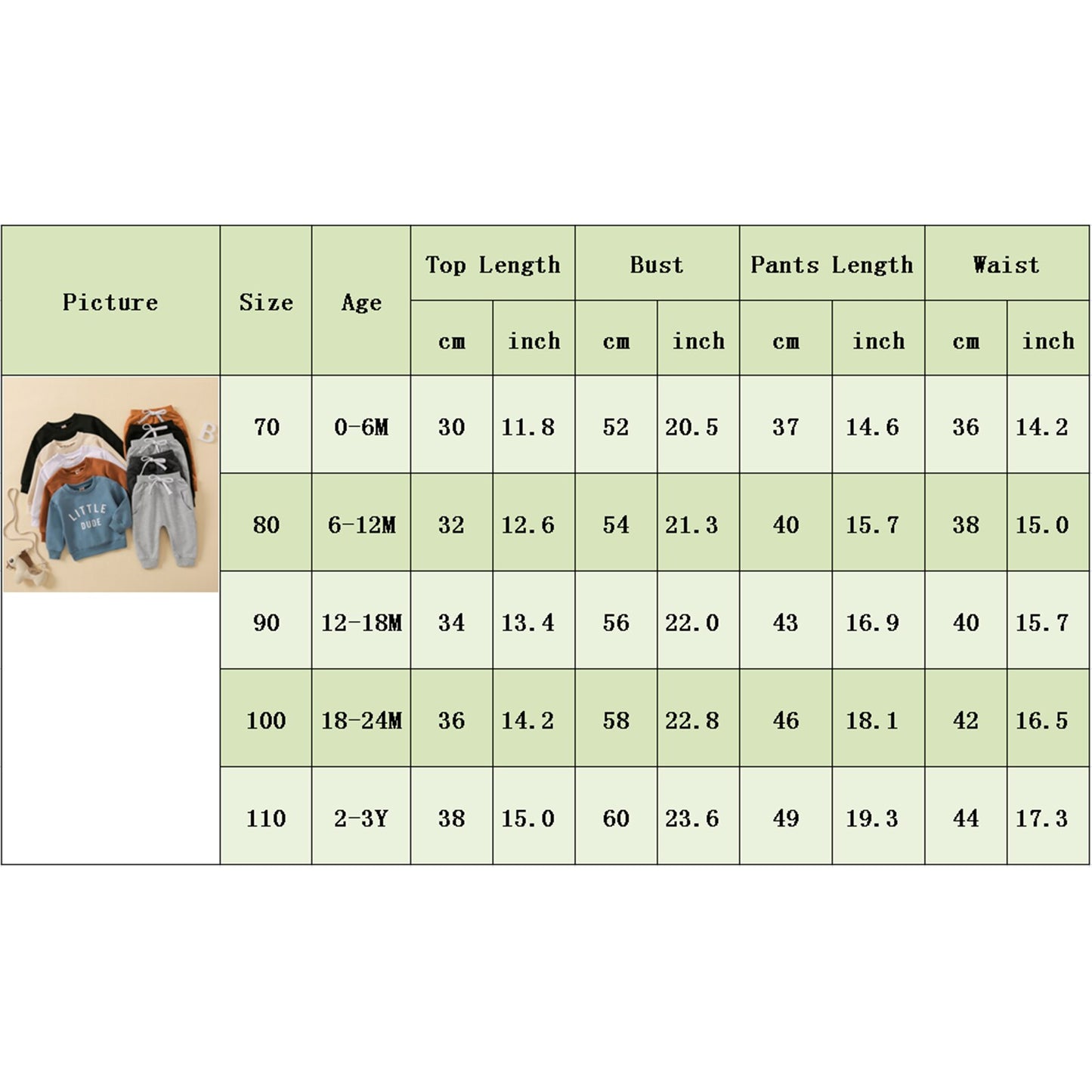 Little Dude Toddler Pants Set