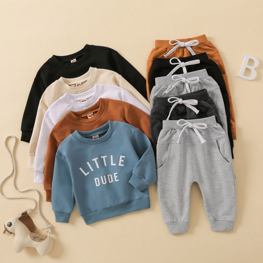 Little Dude Toddler Pants Set