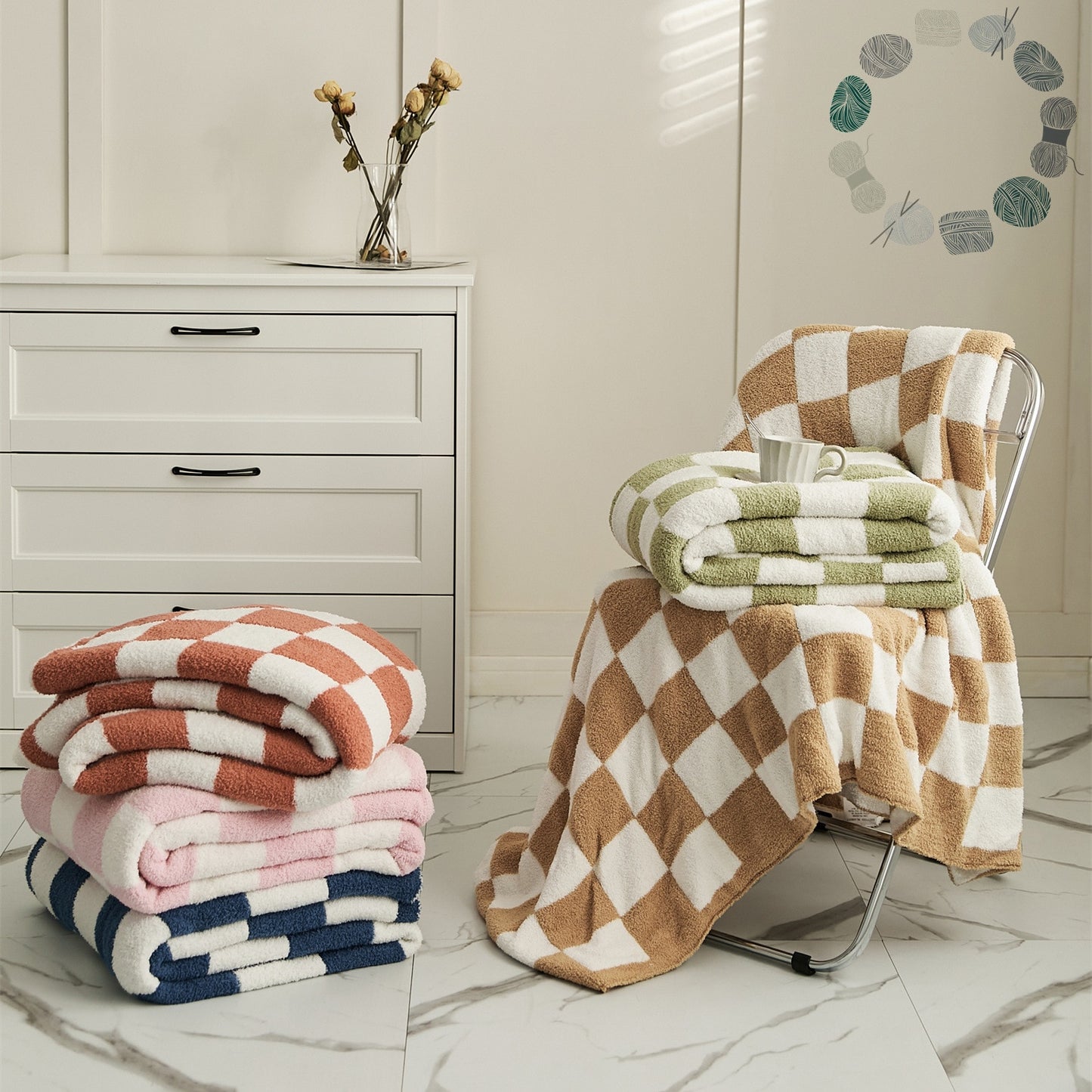 Cozy Checker Blanket