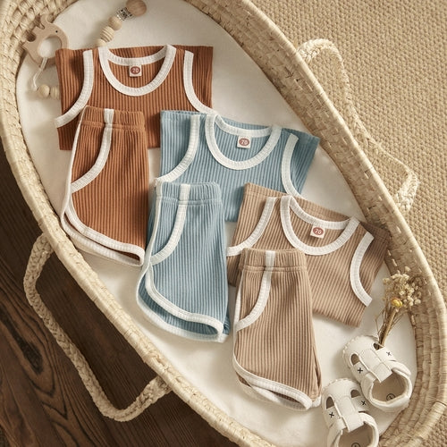 Sleeveless Track Set | Track Suit for Baby Boy | Baby Track Suit