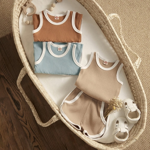 Sleeveless Track Set | Track Suit for Baby Boy | Baby Track Suit