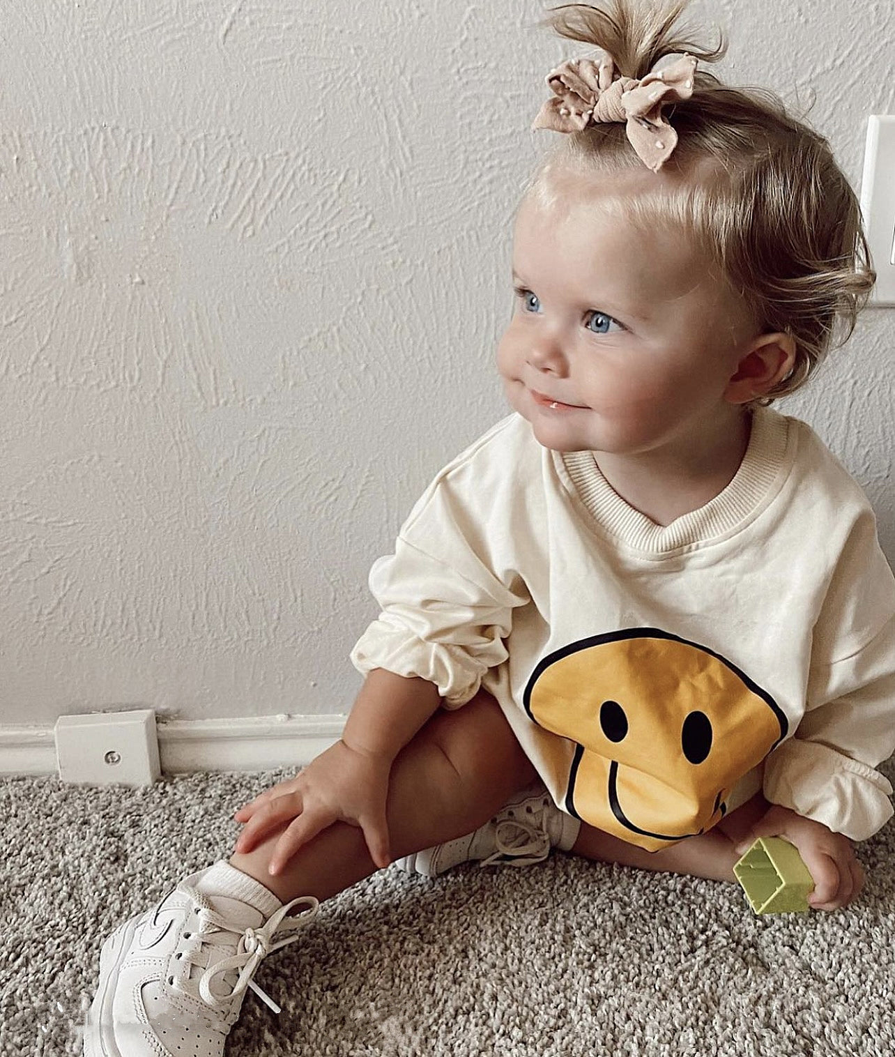 Smile Long Sleeve Romper 1/pcs | Long Romper | Long Sleeve Jumpsuit