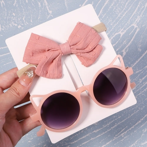 Sunglass & Bow set