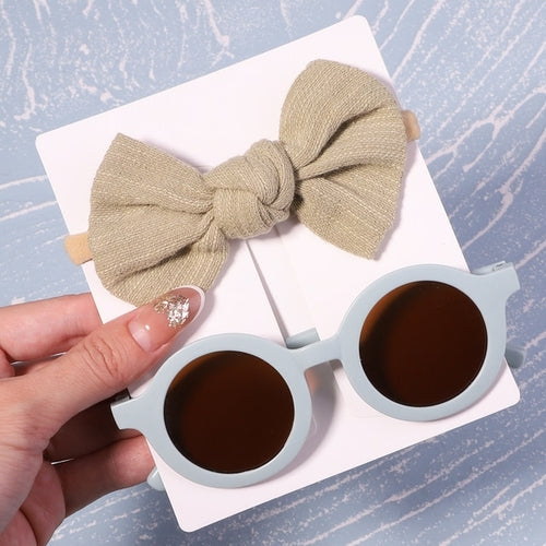 Sunglass & Bow set