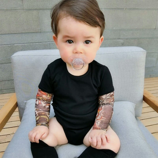Tattoo Printed Jumpsuit | Body Print Jumpsuit | Baby Jumpsuit