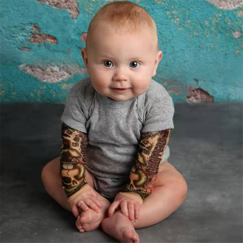 Tattoo Printed Jumpsuit | Body Print Jumpsuit | Baby Jumpsuit