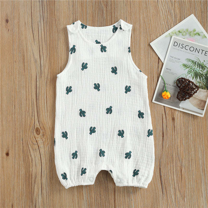 Printed Romper