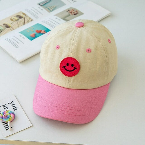 Baseball Cap | Smiley Face Cap | Hat | Newborn Sun Hat