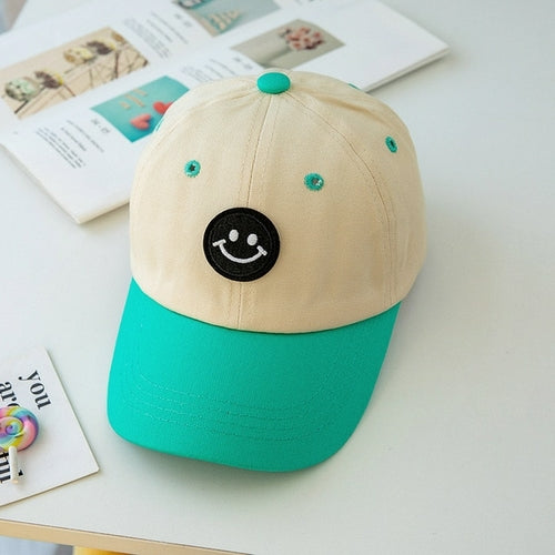 Baseball Cap | Smiley Face Cap | Hat | Newborn Sun Hat