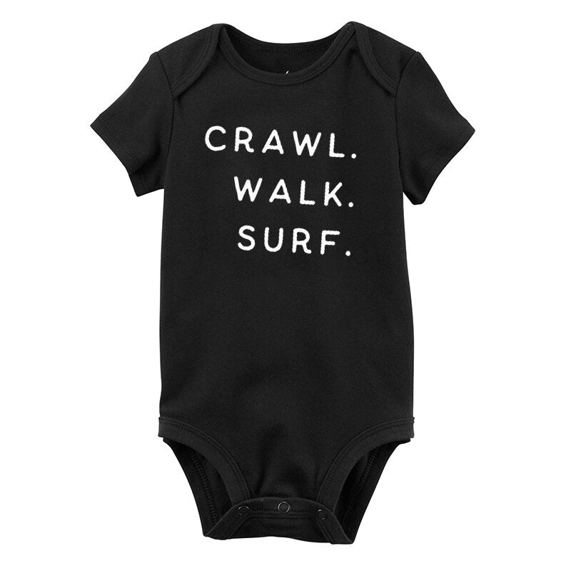 Crawl Walk Surf Onesie