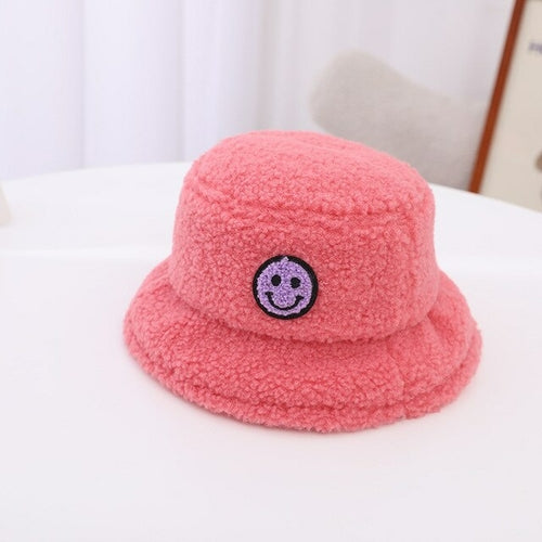 Bucket Hat Plush Smile