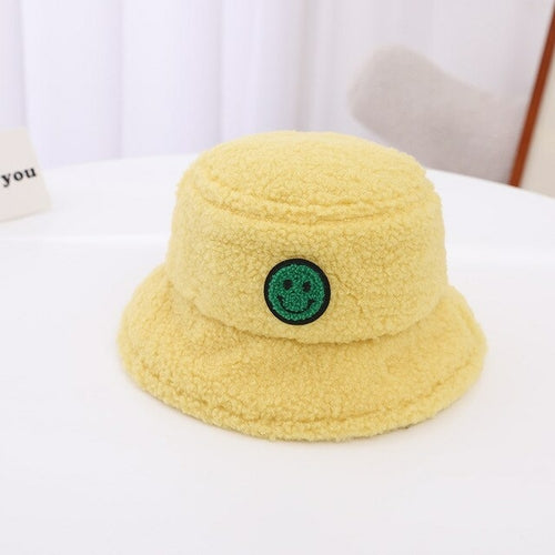 Bucket Hat Plush Smile