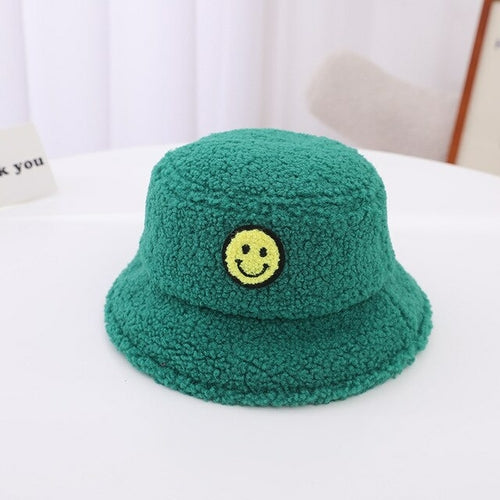 Bucket Hat Plush Smile