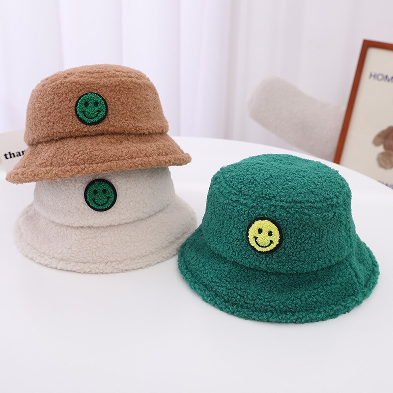 Bucket Hat Plush Smile