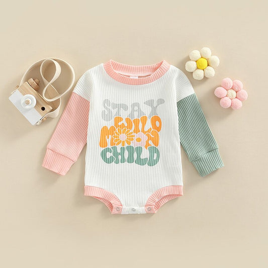 Stay Wild - Long Sleeve Onesie | Beach Playsuit | Playsuit For Women
