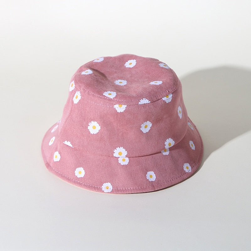 Daisy Bucket Hat | Reversible hat | Kensie Daisy hat