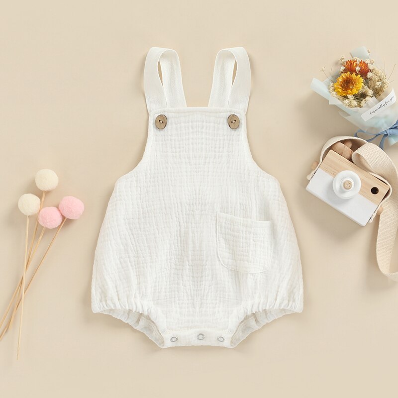 Linen Suspender Jumpsuit | Rompers For Women | Jump suit