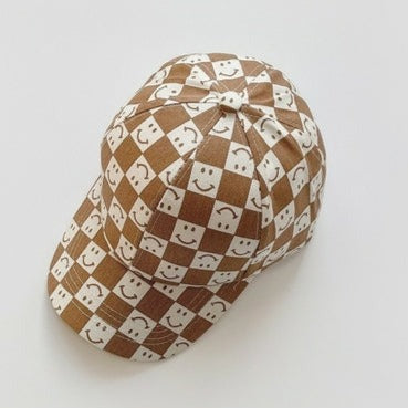 Checker Baseball Hat