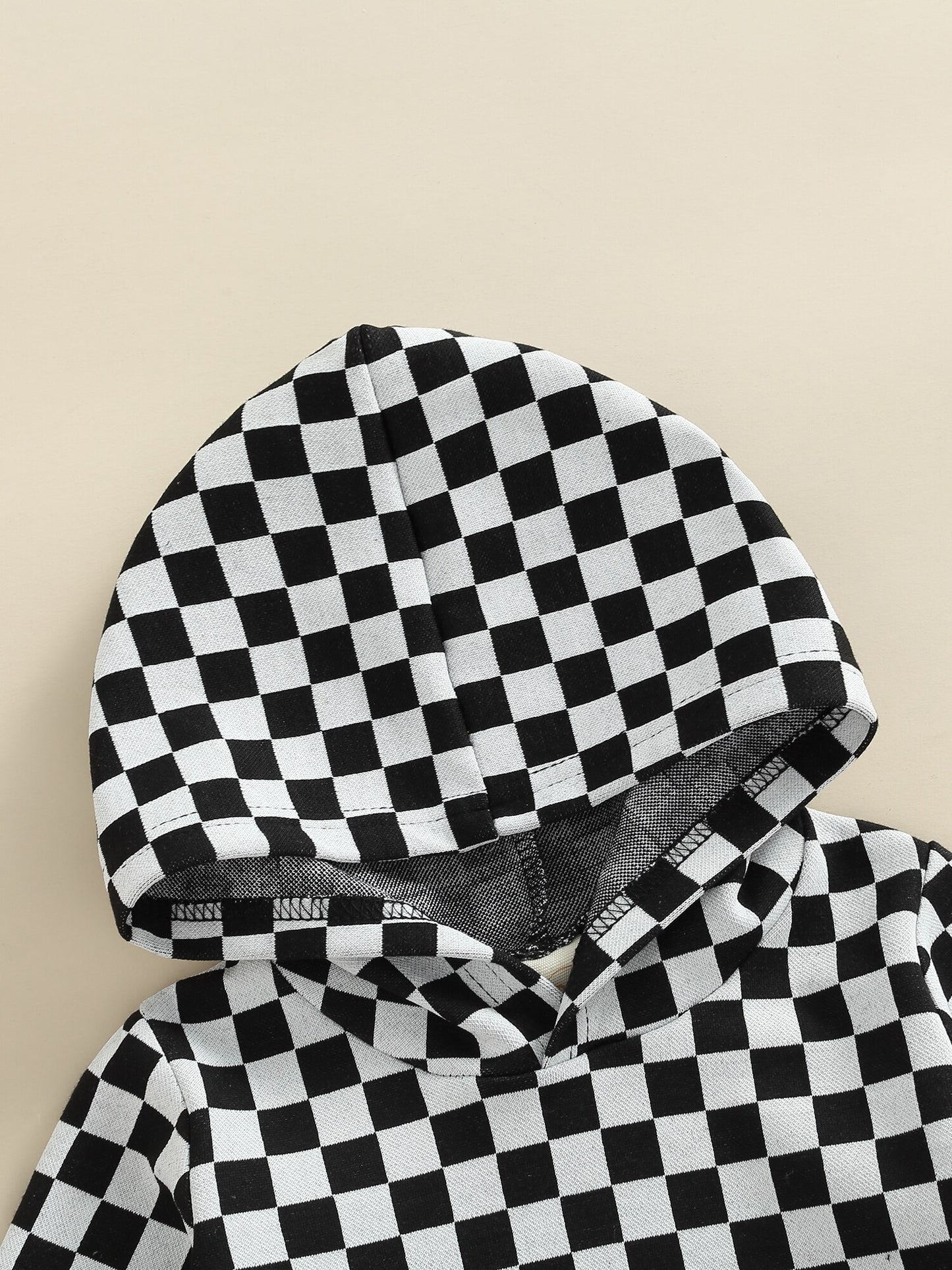 Checker Hoodie Set | Hoodie Set For Baby