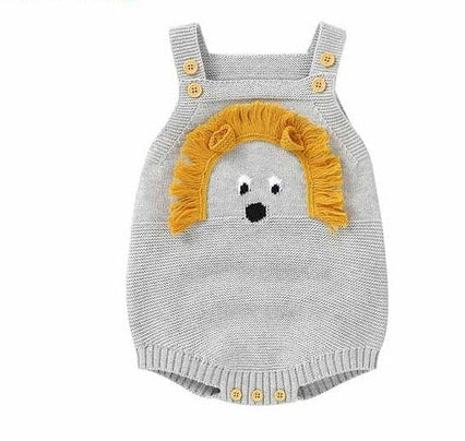 Knit Lion Jumpsuit