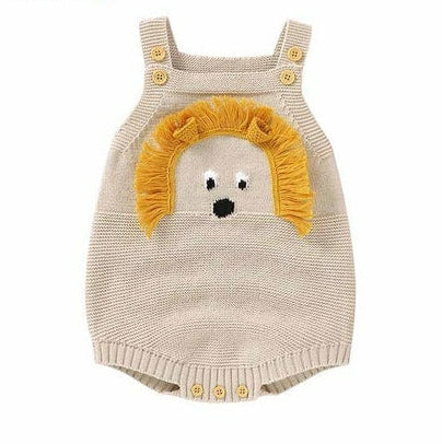 Knit Lion Jumpsuit