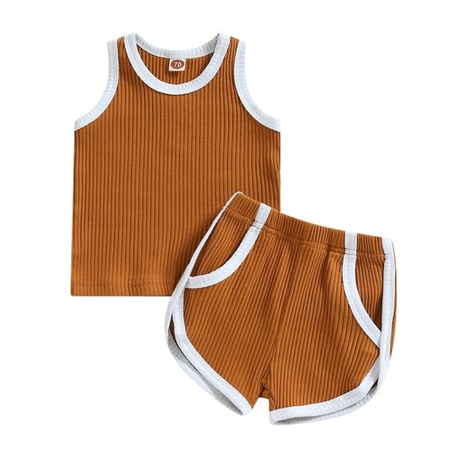 Sleeveless Track Set