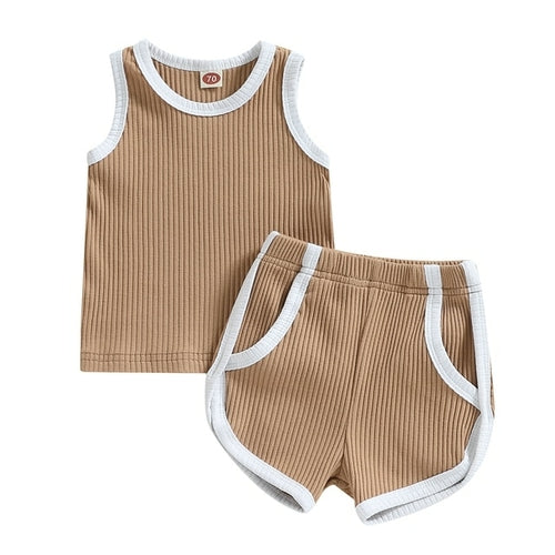 Sleeveless Track Set