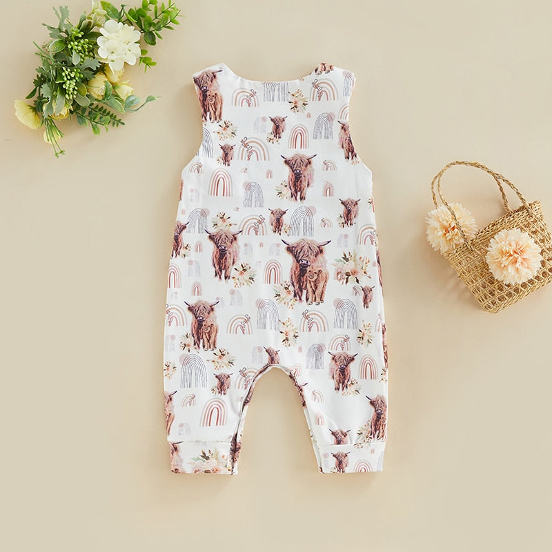 Ranch Babe Romper | Sleeveless Jumpsuit | Romper | Playsuit | Outfit
